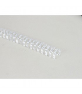 Wire-O Paso 2:1" (23 anillas) 16 mm Blanco (2 u) de Artis Decor