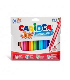 Rotuladores Carioca Joy Soft 18 Colores
